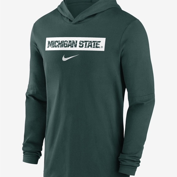 Nike Other - Nike Dri-FIT Michigan State Spartans Sideline
Men's Long-Sleeve Hoodie - Size S